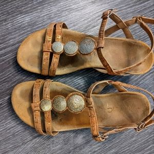 Vionic Cork Sandals